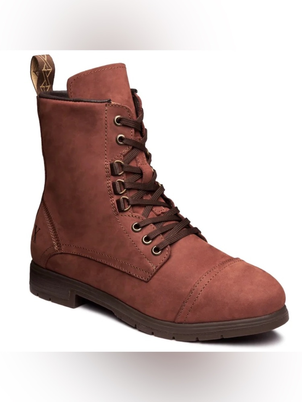 NWOT Xena Spice EH Safety Lace-Up Work Boot - Dark Lava